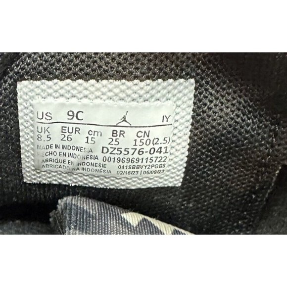 Toddler's Jordan MVP Black/Game Royal-White DZ5576 041 Size 9C - Picture 13 of 13